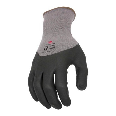 Radians Radians RWG12 3/4 Foam Dipped Dotted Nitrile Gloves, L, 1 Dozen RWG12L